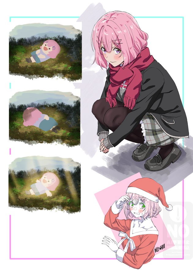 C107 らくがきのーと 石井久雄 わたなれムリムリ趣味絵まとめ本+