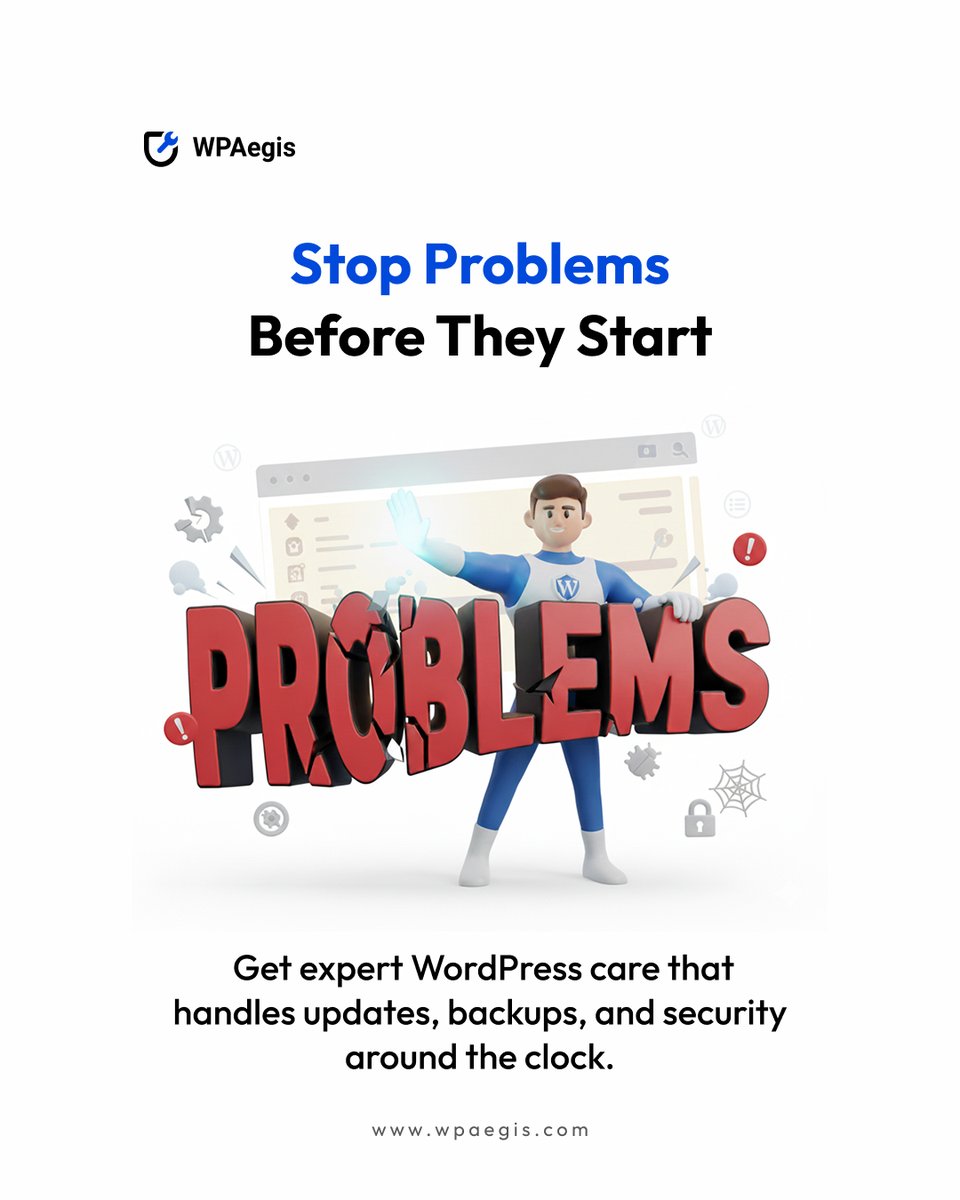 WP_Aegis's tweet image. Stop WordPress Problems Before They Start 🚀
Your website deserves round-the-clock protection. 

👉 Visit WPAegis.com to get started!

#WordPressCare #WebsiteMaintenance #WordPressSecurity #WebsiteProtection #BusinessGrowth #WordPressExperts #WebsiteSupport #WPAegis