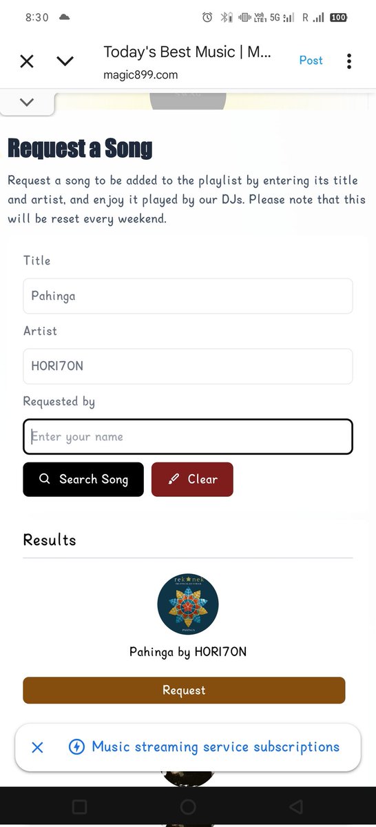 ate_jira's tweet image. Done. Ikaw ba? 
Click the link and request &quot;Pahinga&quot; 
magic899.com