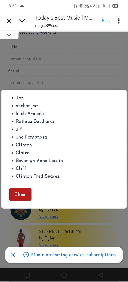 ate_jira's tweet image. Done. Ikaw ba? 
Click the link and request &quot;Pahinga&quot; 
magic899.com