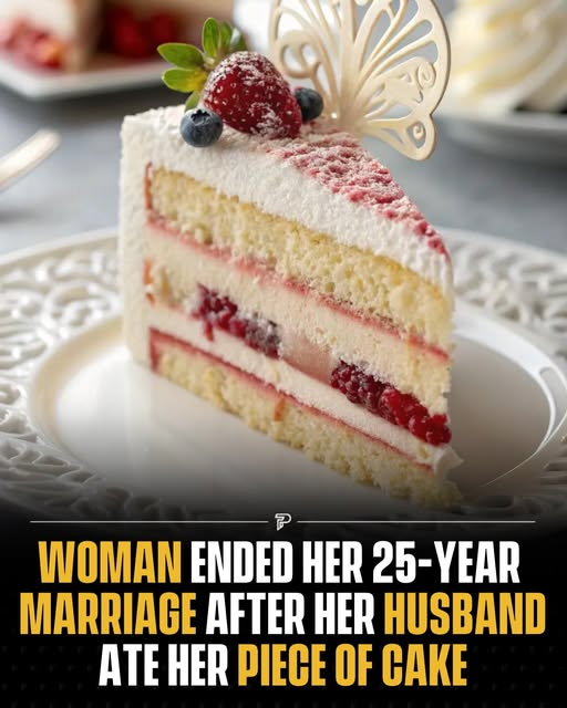 RadhikaaSethh's tweet image. A woman ended her 25-year marriage after her husband ate her leftover slice of anniversary cheesecake, a moment that made her realize deeper issues in their relationship. 
Despite hoping a surprise trip would rekindle their struggling marriage, his emotional distance and…