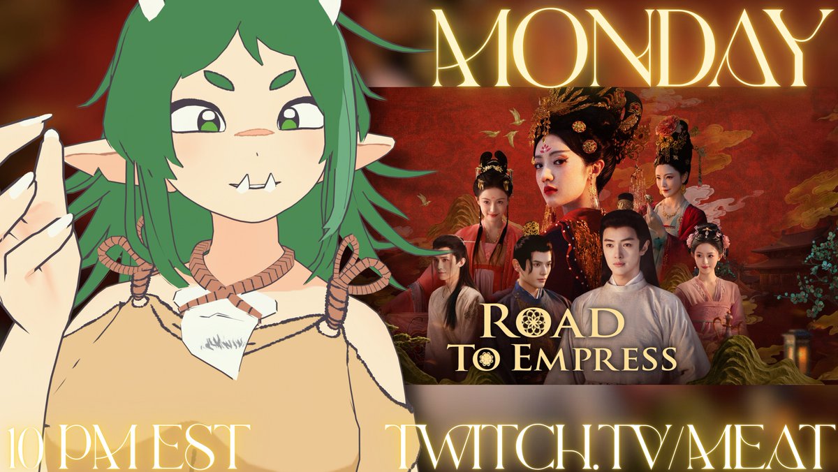 meatscave's tweet image. I DEALT WITH FIVE HEARTS BUT CAN I HANDLE THE POWER OF... THE EMPIRE???

TONIGHT MEATHEADS because i like playing the FUNNY MOVIE DATING GAME we&apos;re going WAY BACK IN TIME to travel the ROAD TO EMPRESS! do i have what it takes to IMPRESS? 

yeah! totally! probably!