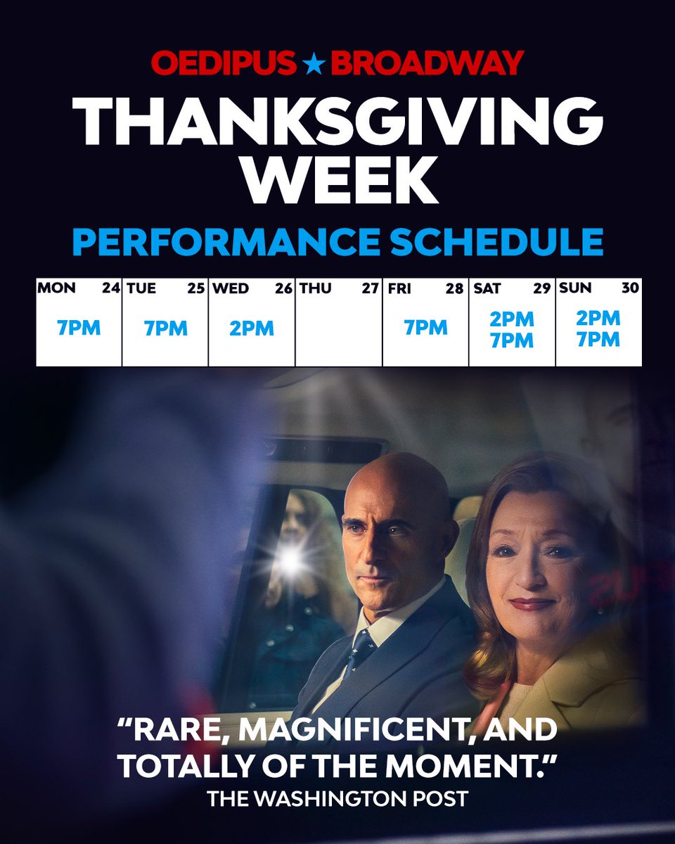 Oedipus on Broadway tweet media
