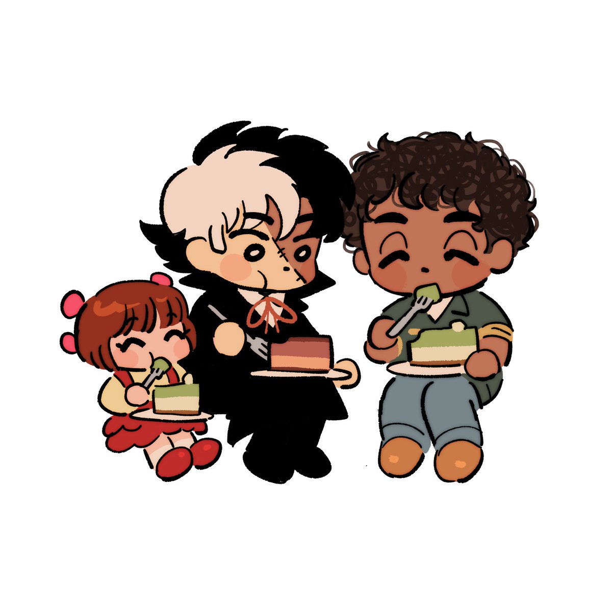 Thank you for the birthday wishes for me and Takashi! I ate alot