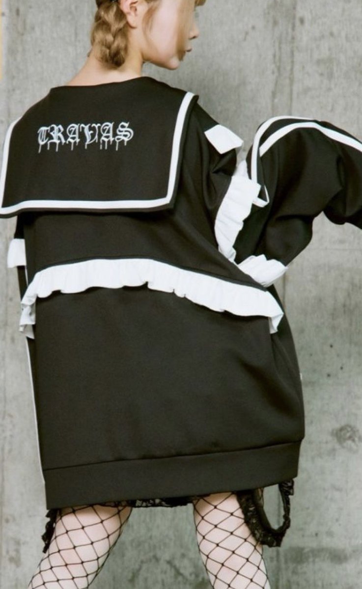 完売品⭐︎bibiy セーラー襟 ジャケット TRAVAS TOKYO】 好評発売中 セーラーカラーフリル トラックジャケット