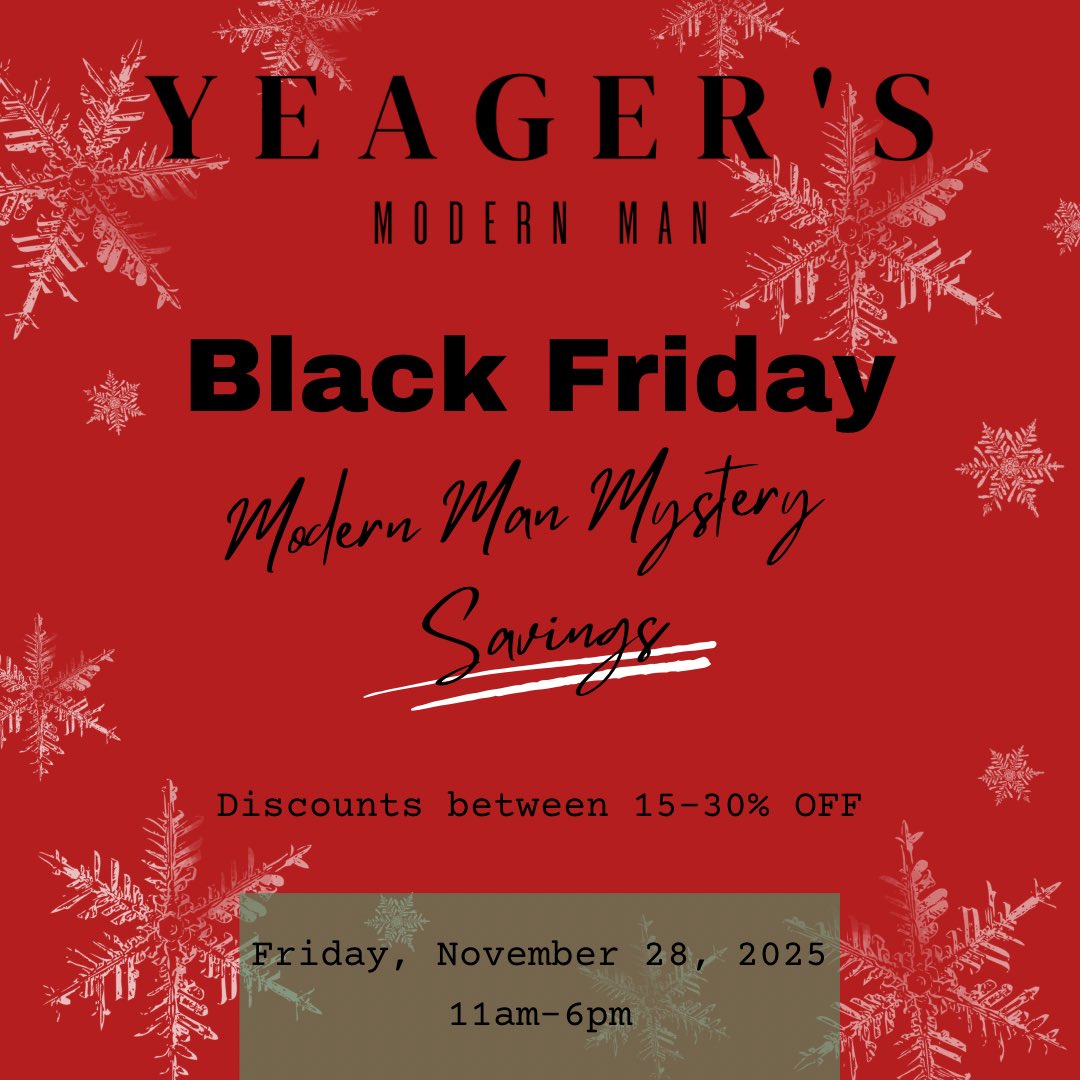 Yeager’s Modern Man tweet media