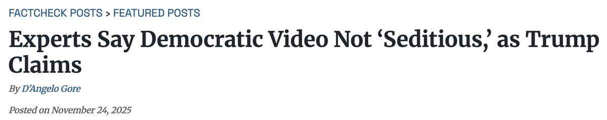 Instead there is immediate media rationalization...