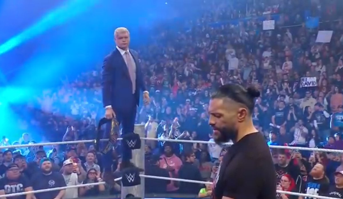 ibeastIess's tweet image. Cody, we&apos;re partners on Saturday. Don&apos;t push it. You don&apos;t want this smoke.