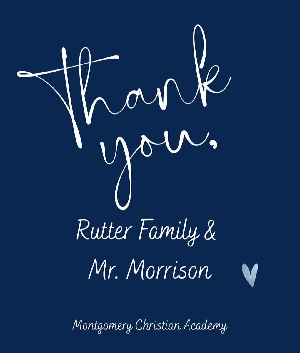 rmorrisondcool1's tweet image. 💙MONTGOMERY CHRISTIAN ACADEMY💙

#Chapel 
#MCA_Knights 
#MCA_Knight_Throwback

~MISSION STATEMENT~ Honoring Jesus Christ, provides a biblically based, academically challenging environment the children while developing servant leaders to the glory of God. (Duet. 6:4-9)