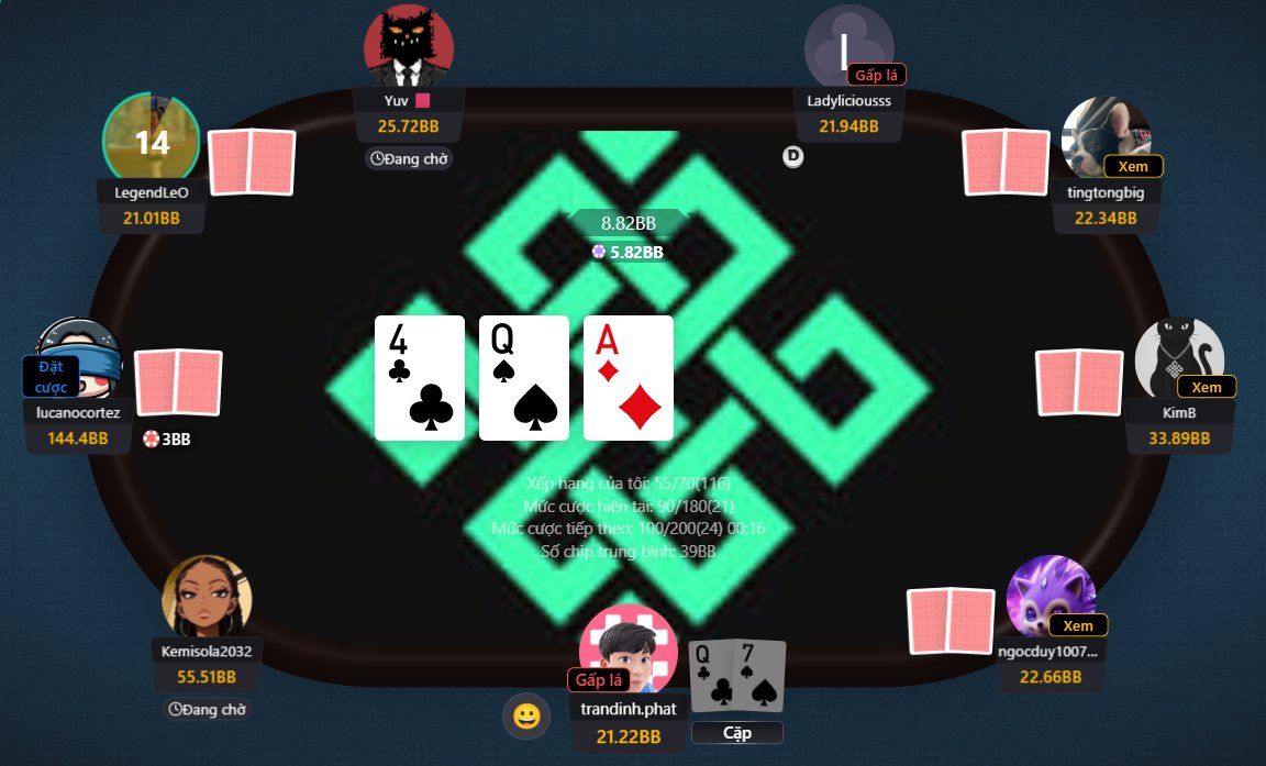 Phat8Web3's tweet image. Yesterday, I participated in Ritual Poker, ranked 16/116.

I will try to be in the top 10 for the next Poker games.

⏰Time: 09:00 PM (UTC+7) || November 24, 2025
📍Web LePoker: app.lepoker.io/m/Z7M00bR
📲DC Nickname: Phat MI-M
📲DC Username: trandinh.phat

@ritualfnd @ritualnet