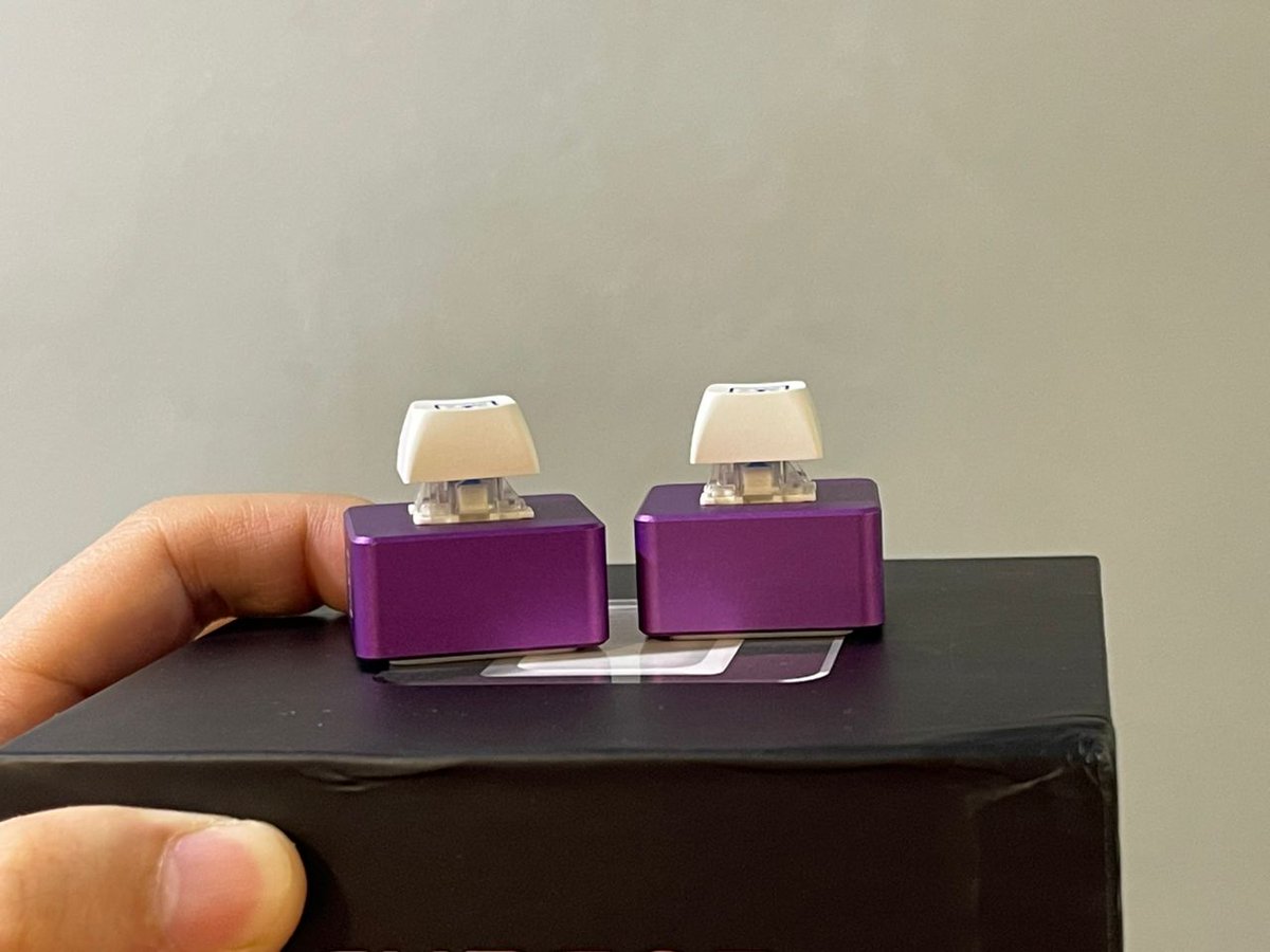 goblintechkeys's tweet image. New drop: purple alloy single-key keyboard 💜
Clean. Solid. Perfect for corporate swag + branding.
More colors coming soon 👀
#goblintechkeys #customkeyboard #mechanicalkeyboard #swag