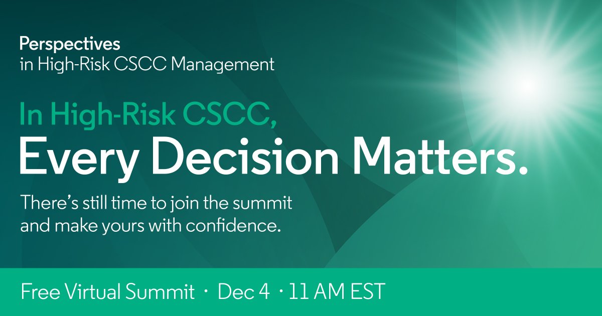 OncLearnNetwork's tweet image. Perspectives in High-Risk CSCC Management begins soon, but there’s still time to register.

Join experts across dermatology, oncology, and surgery as they tackle the real decisions shaping high-risk CSCC care.

Claim your free access → hubs.ly/Q03VHRdf0