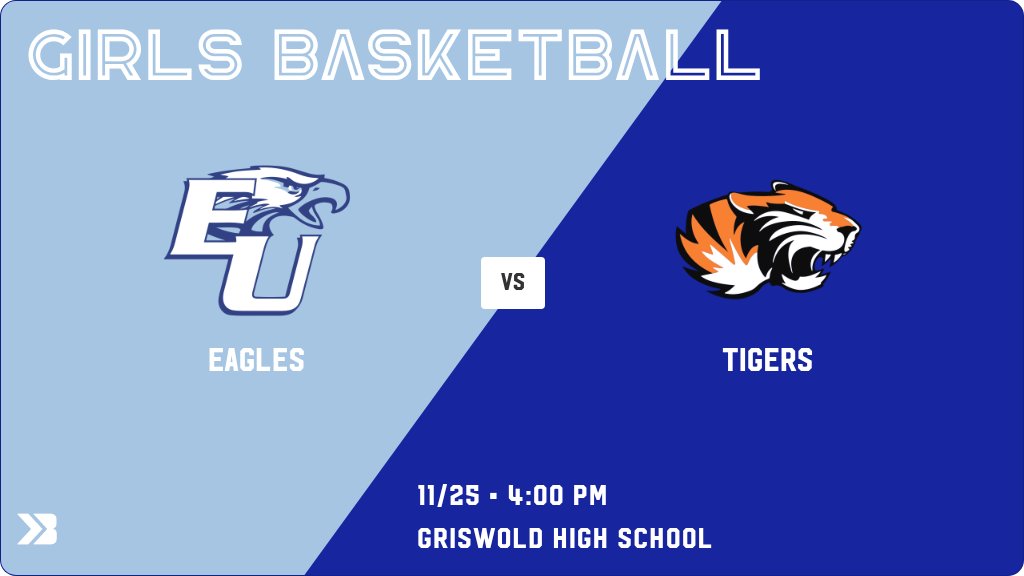 EU_Activities's tweet image. The Lady Eagles take on the Griswold Tigers @4PM to open up the season!