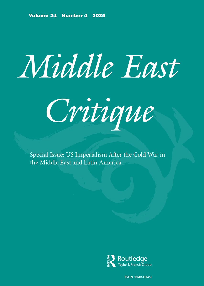 Middle East Critique tweet media