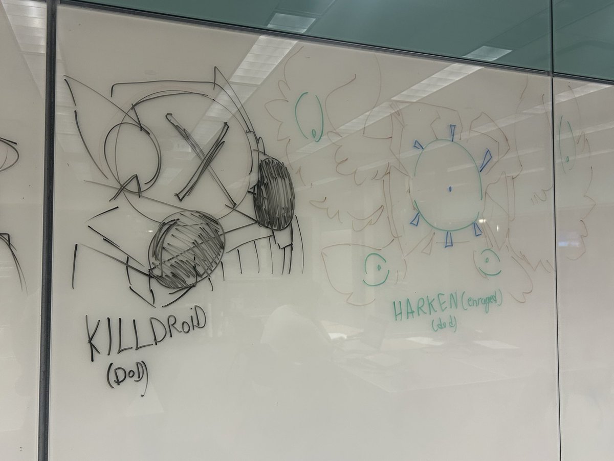 NylonFizz's tweet image. I drew all the killers, this is never going to happen again so cherish it 
#dieofdeath