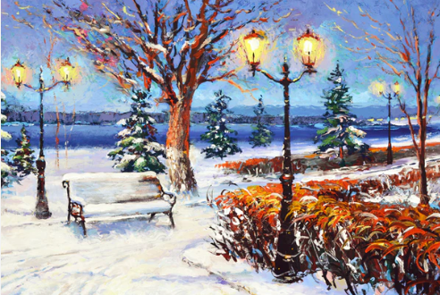 dmitryspiros's tweet image. Snow, warmth, and holiday ambiance captured in one painting.
 Limited Edition — Offer Today Only.
dmitryspirosart.com/es/products/wi…