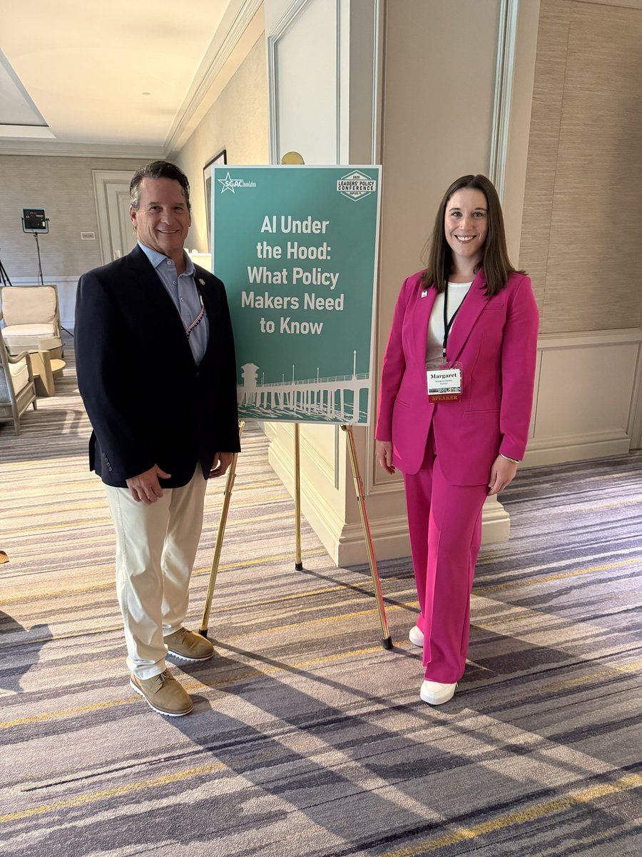 TechNetMidAtla1's tweet image. Also at @SGACNews #LPCSGAC was Maryland State Senator and Minority Leader @SenatorHershey. Sen. Hershey serves on the Sen. Fin. Cmte. in Annapolis, a committee that TechNet frequently appears in front of. I’m looking forward to 2026 and seeing SGAC members in Savannah next May!