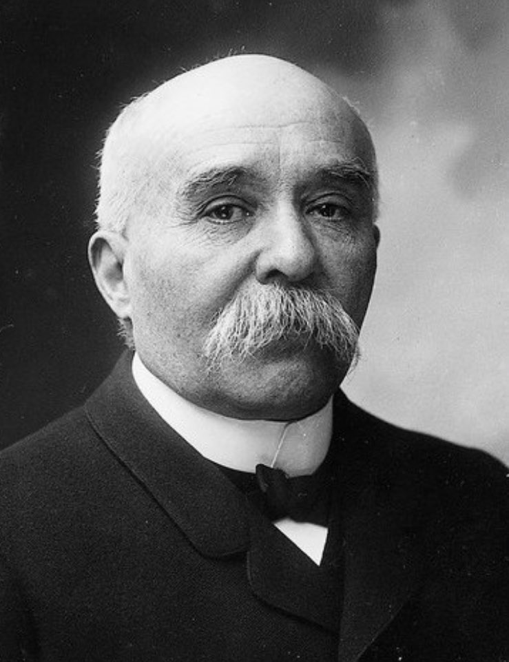 OTD in 1929 French President Clemenceau died. He told a journalist that Germany was his “life hatred” &amp; he allegedly requested to be buried upright, facing Germany, so he could keep watch on France’s neighbor from the grave.