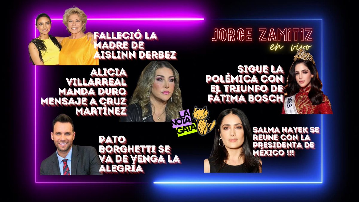 Los espero hoy a las 7:50 PM en mi canal de YouTube con la información más destacada del espectáculo youtube.com/live/hQqoRizOo…