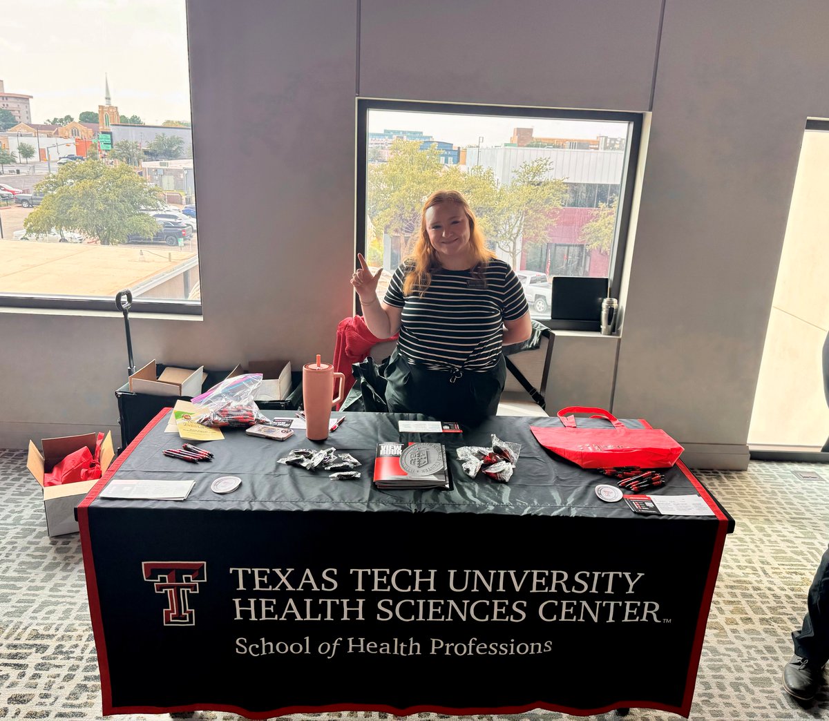 SHP students on the Odessa campus had a blast at the TTUHSC National Rural Health Day event last week!

Ashley Pennington, DPT Class of 2027, was nominated and accepted to participate in the Higher Ed Student Panel, answering West Texas HS students' questions.