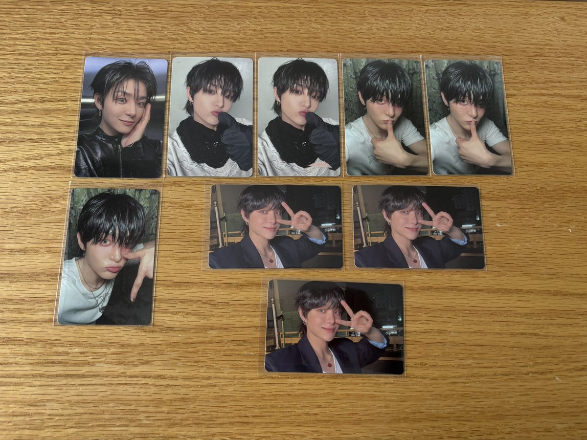 yugetu24's tweet image. TREASURE 封入 特典 ラキドロ MD トレカ 交換・譲渡
譲⇒ヒョンソク,ジフン
求⇒未所持ドヨン(🐯,🐨,🦔,🦁も検討します)

☆同異種問いません
☆なんでも検討致します
☆特典⇔特典,ラキドロ⇔ラキドロ等希望
☆都内手渡しor郵送 可能
☆纏めての方優先
☆1点〜◎

お気軽にお声掛けお願い致します◎