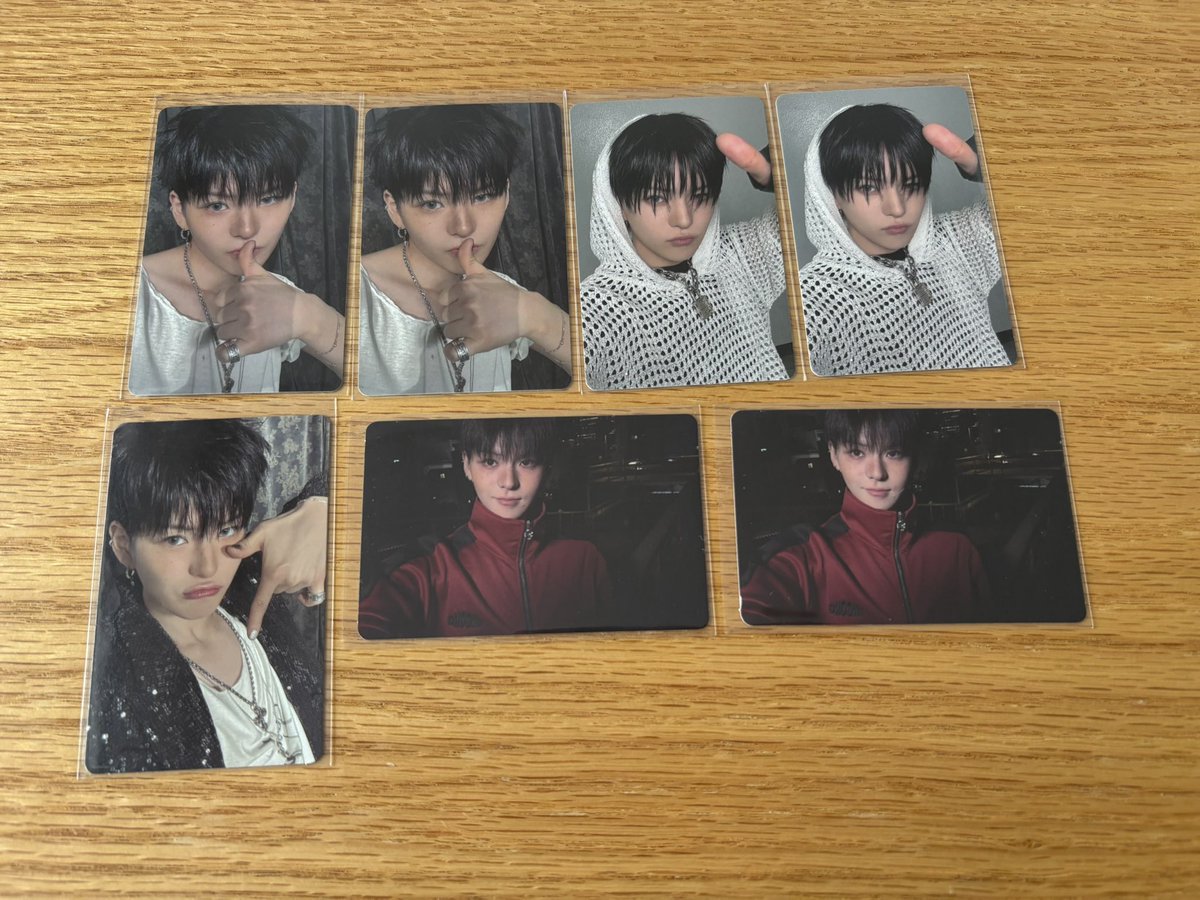 yugetu24's tweet image. TREASURE 封入 特典 ラキドロ MD トレカ 交換・譲渡
譲⇒ヨシ,ジュンギュ
求⇒未所持ドヨン(🐯,🐨,🦔,🦁も検討します)

☆同異種問いません
☆なんでも検討致します
☆特典⇔特典,ラキドロ⇔ラキドロ等希望
☆都内手渡しor郵送 可能
☆纏めての方優先
☆1点〜◎

お気軽にお声掛けお願い致します◎