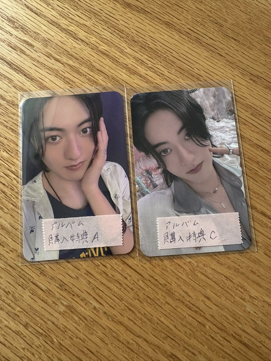 yugetu24's tweet image. TREASURE 封入 特典 ラキドロ MD トレカ 交換・譲渡
譲⇒ハルト
求⇒未所持ドヨン(🐯,🐨,🦔,🦁も検討します)

☆同異種問いません
☆なんでも検討致します
☆特典⇔特典,ラキドロ⇔ラキドロ等希望
☆都内手渡しor郵送 可能
☆纏めての方優先
☆1点〜◎

お気軽にお声掛けお願い致します◎