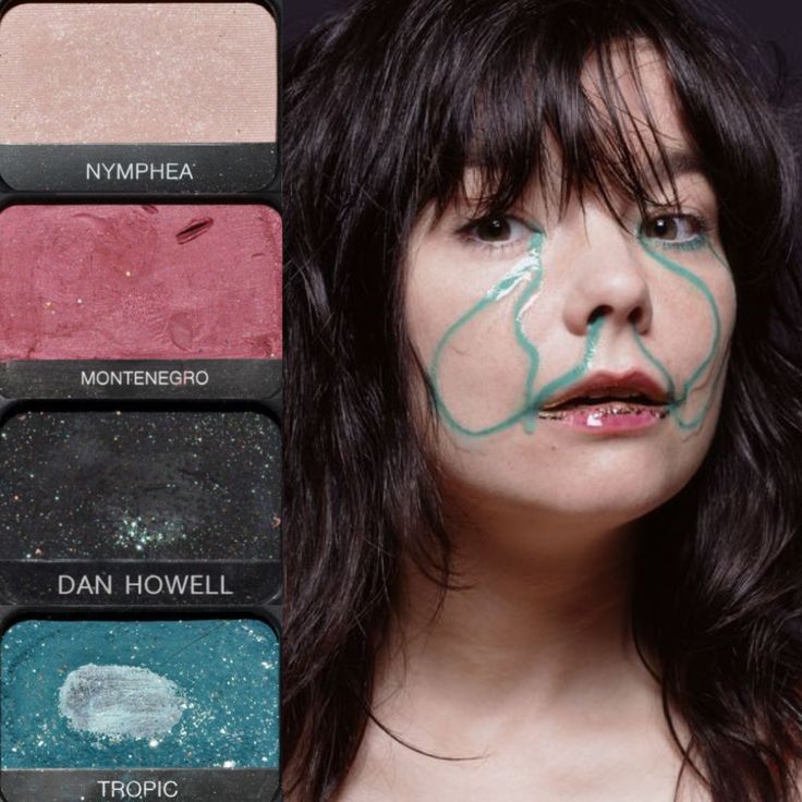 oh bjork's makeup looks so coo-  DAN HOWELL???!