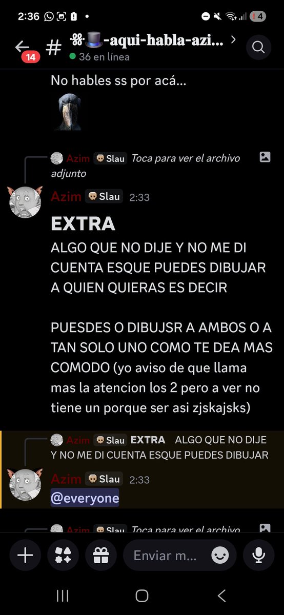 AzimVTNugget's tweet image. OFICIALMENTE YA A EMPEZADO JSJSJS

PUEDE PARTICIPAR QN SEA 
COMO SI ES MUTI / RANDOM / AMIGO NOSE LO Q SEA MAN- 
Más información en el discord (y para dudas tmbn pregunten hay)
discord.gg/yvEjb4T8RZ
&amp;gt;:3 
#robux #roblox #concurso #robuxevent #art