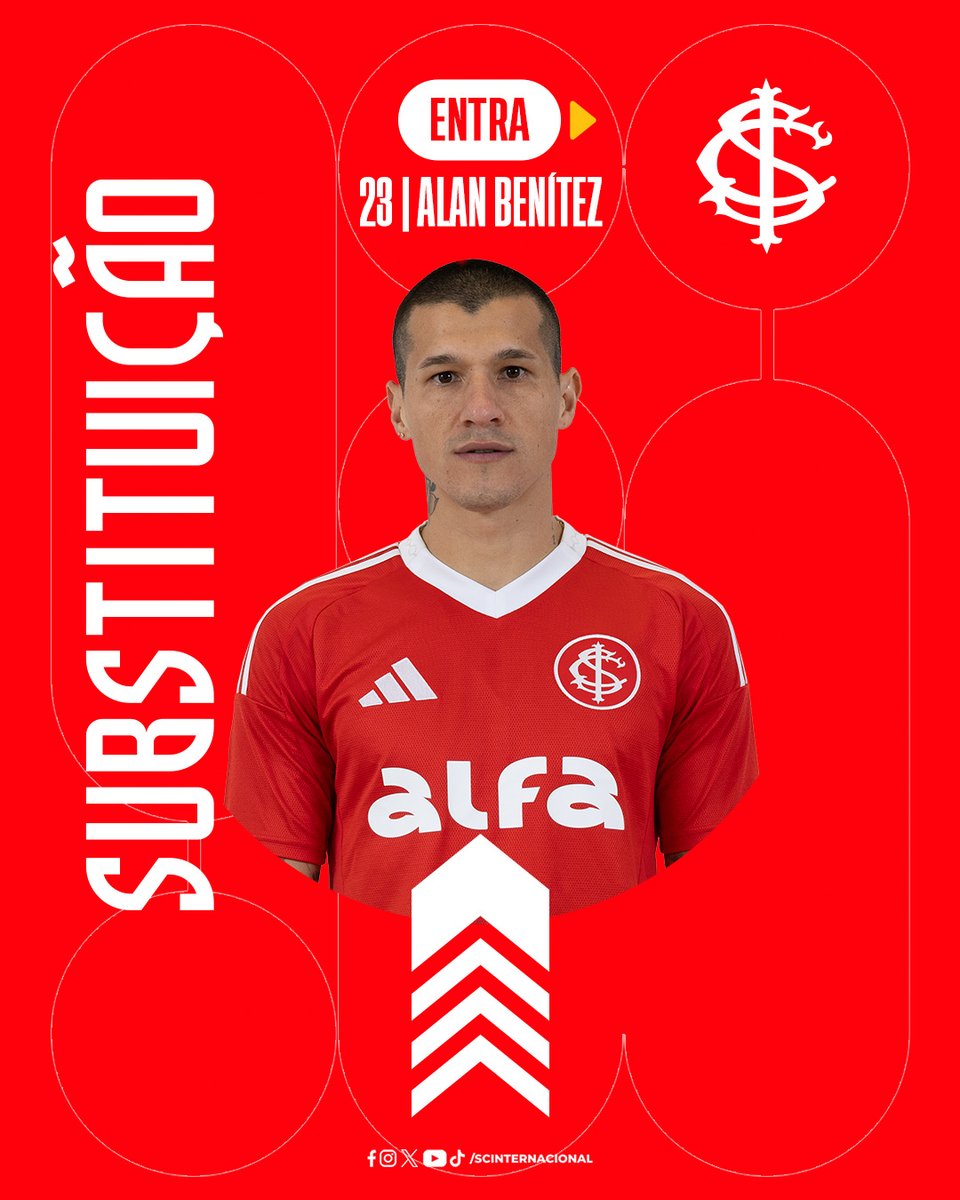 SCInternacional's tweet photo. #INTxSAN | 1-1 | 2T | 44' - Pra cima deles, Benítez!
🇦🇹 #PeloClubePelasCores
🎧 https://t.co/GzklmRlw9b https://t.co/CPENEWBwhP