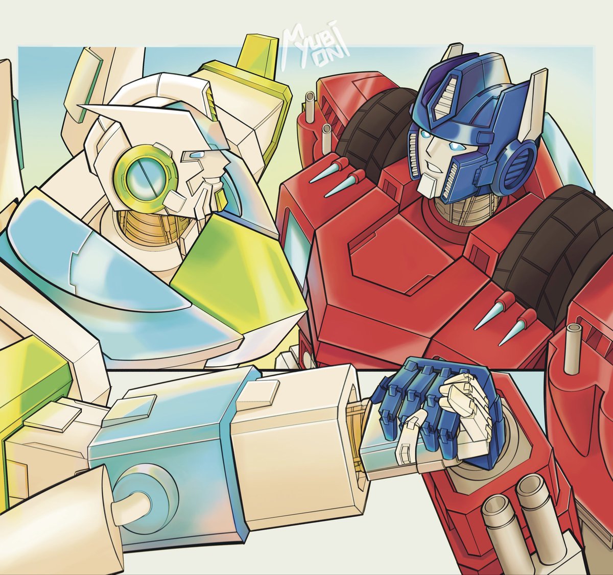 Mi_yuBon's tweet image. Miss them #shockop #Transformers #mtmte
