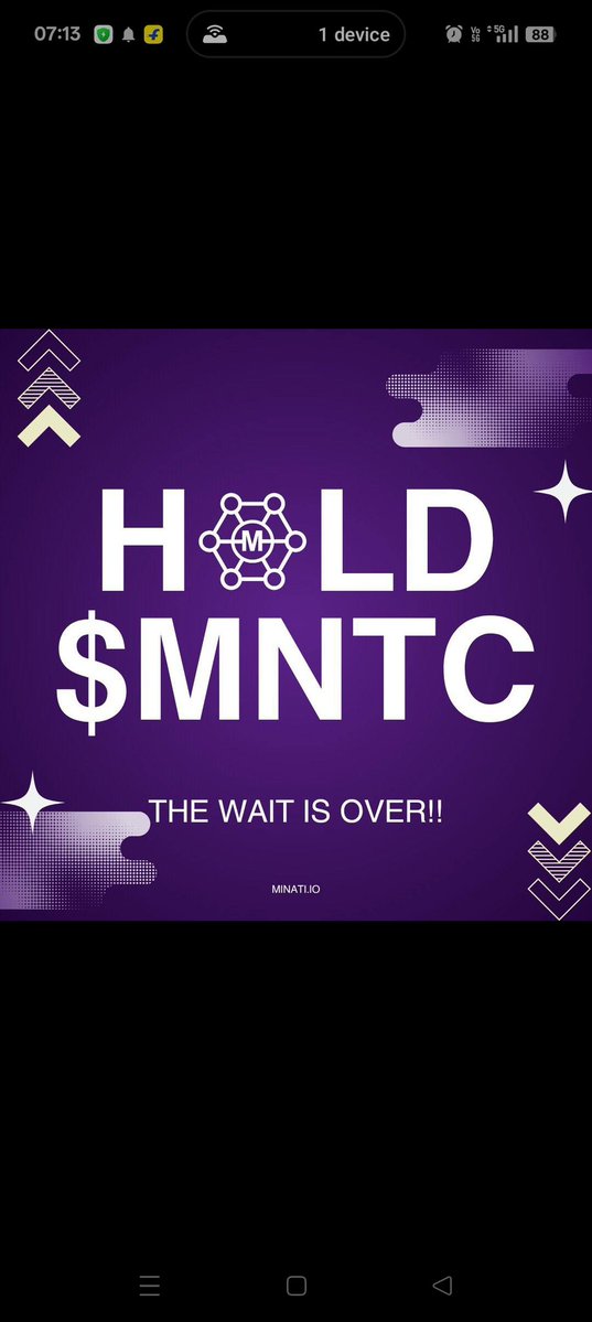 BlmeenaBl's tweet image. 🚨 Minati Community Update 🚨.   Dear Minatians
After closely analyzing the current weak and unstable crypto market conditions, we have decided to reschedule the Minati listing to next week. #mntc