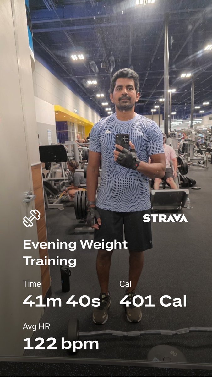 vvenkiv's tweet photo. Check out my activity on Strava.
https://t.co/S9iebHNEZx

#fitness #training #workout https://t.co/hgMgiyiukG
