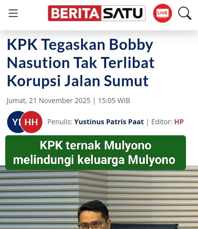 <a href="/Yoechan_/">🆎4t4</a> <a href="/DolfieOtay/">DolfieOtay</a> <a href="/baronko_cole/">🅱🅰🆁🅾🅽🅺🅾</a> <a href="/b3l4h4nh4t1ku_/">💕Belahan Jiwaku 💕</a> <a href="/TukuQ_86300/">Nala_402</a> <a href="/A5l1n9_4la_m_/">k_1Dn4_hq</a> <a href="/ArdieSuhardi321/">𝕬𝖗𝖉𝖎𝖊 𝕾𝖚𝖍𝖆𝖗𝖉𝖎</a> <a href="/OktermanLkmn/">OktermanLkmn</a> <a href="/se_raden997370/">RYS</a> <a href="/PahetKopi28207/">Ndas mu</a> <a href="/FreeStranger13/">FreeStranger</a> #NepalkanKPKBiadab  
#NepalkanKPKBiadab     

<a href="/secr3thm4nz56/">SecrethManZ</a> 
<a href="/4nw4r__84/">🇲🇨4n4k 603m1 pu724🇵🇸</a>
<a href="/C1ntaT4nahA1r3_/">🇮🇩💯ᴄɪɴᴛᴀ ᴛᴀɴᴀʜ ᴀɪʀ ✊️🔥</a>
<a href="/Anto1157/">Anto@</a>
<a href="/perangutan23/">Hopeng Jokowi/Pascabowo🤨</a>
<a href="/Udinsam_dua/">udinsam_dua</a>
<a href="/Darmara02177184/">Darmaraja</a>
<a href="/sampalle/">Natavoky</a>
<a href="/bale_imut/">🇮🇩 Bg (Bale) 🇵🇸 💪💪</a>
<a href="/Al355555/">@nice</a>
@Nunutuswatun

2. KPK nyatakan Bobby tak terlibat korupsi jalan Sumut, Cuk