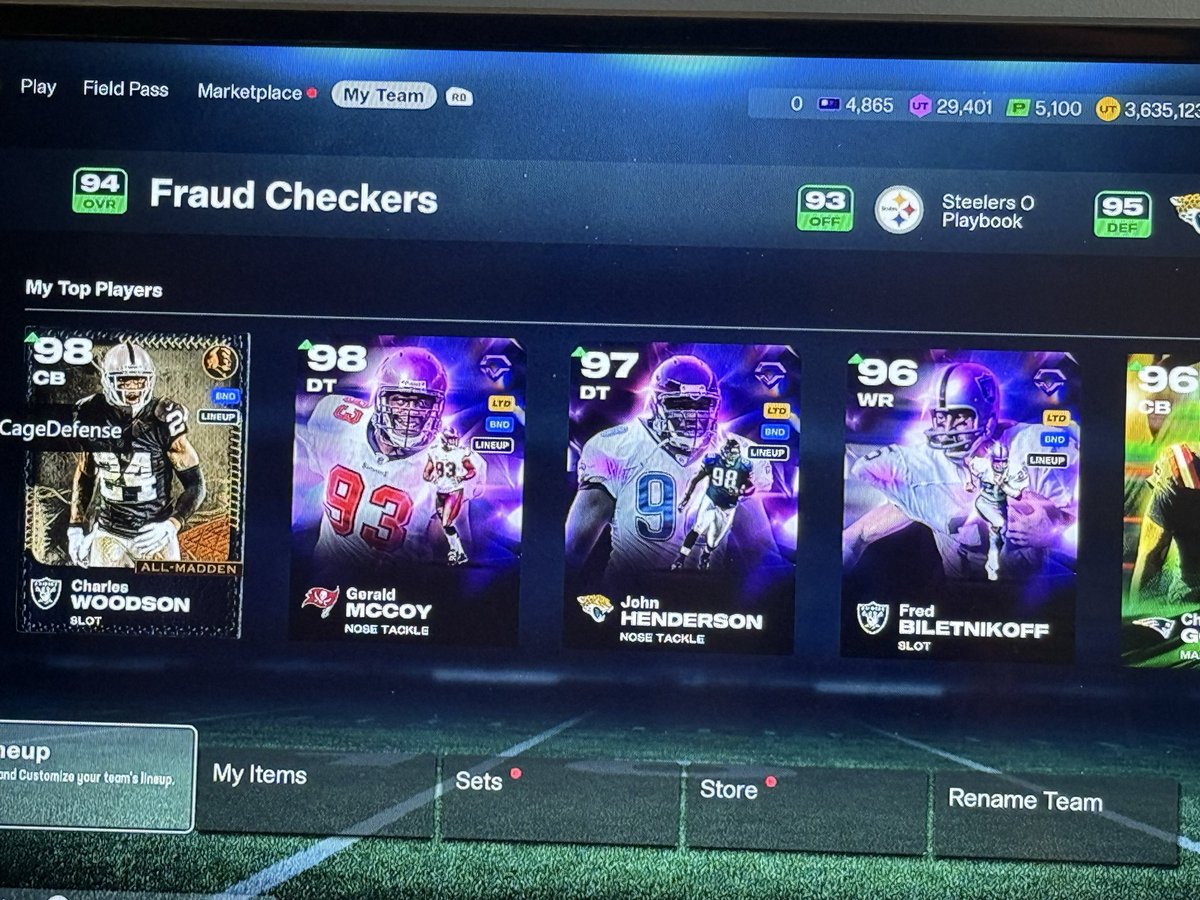 ItsAsago's tweet photo. @klement1 @EASPORTS_MUT @BuffaloKaay @UPANDADAM11 @MUTdotGG @MUTLeaksXXVI Can’t wait, hopefully I get the 94O https://t.co/Ezxr2dpKl8