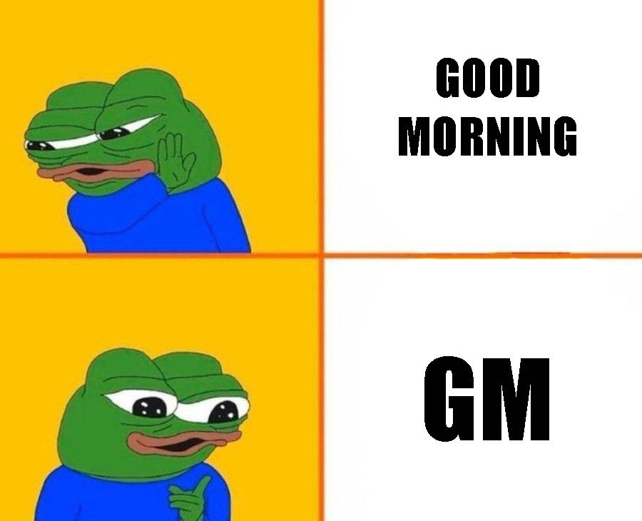 gm frens ☀️