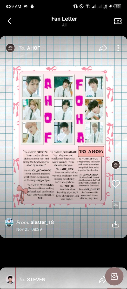 jushuaaaa18's tweet photo. @ah9pe_projects I'm sorry for the quality, hope I win. 🤞🥺🙂
WE LOVE YOU AHOF
FOHA STANDS STRONG WITH AHOF
FNF PROTECT YOUR ARTISTS
#FOHALoveIsStronger
#AH9PEProjects
#To_AHOF #AHOF_STEVEN #AHOF_JEONGWOO #AHOF_WOONGKI #AHOF_SHUAIBO #AHOF_HAN #AHOF_JL #AHOF_JUWON #AHOF_CHIHEN #AHOF_DAISUKE https://t.co/55EE0WBDjy