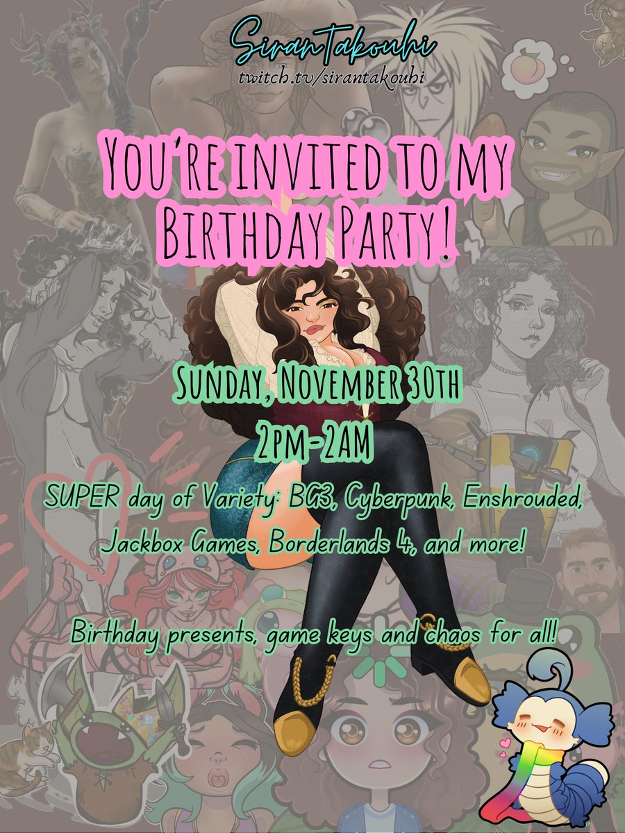 You're invited! Come say hi and maybe get some presents!