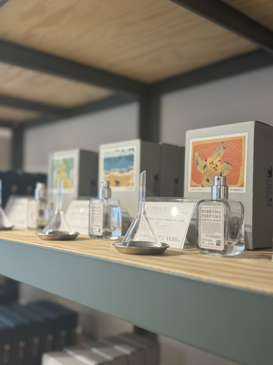 おはようございます🐻
本日も11時〜19時でオープンいたします☁️
（調香体験受付は18時までです）