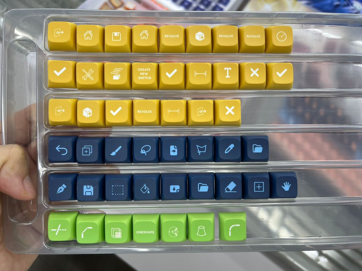 goblintechkeys's tweet image. New shortcut icon keycaps for macropads 🎨⚡
Perfect for creators, editors, designers, and anyone who loves fast workflows.
Which icons should we make next?

#goblintechkeys #macropad #keycaps #productivity