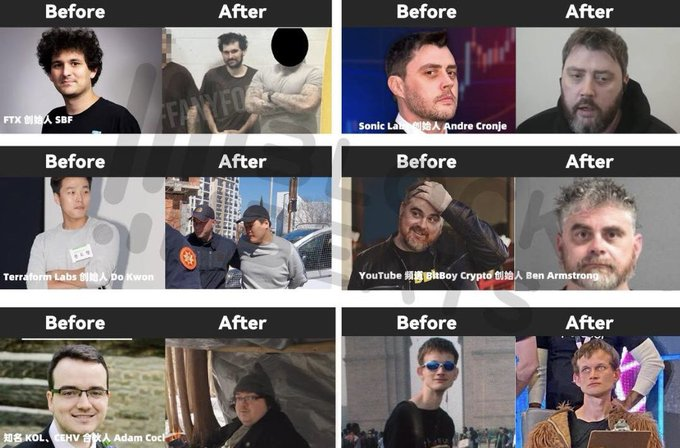 axedevsol's tweet image. there&apos;s a new viral crypto trend on X.  

people are posting their &quot;before and after joining crypto&quot; and there are hundreds of posts all from today.  

big web3 companies/kols are participating in the trend aswell  

check for yourself:
x.com/search?q=%22be…