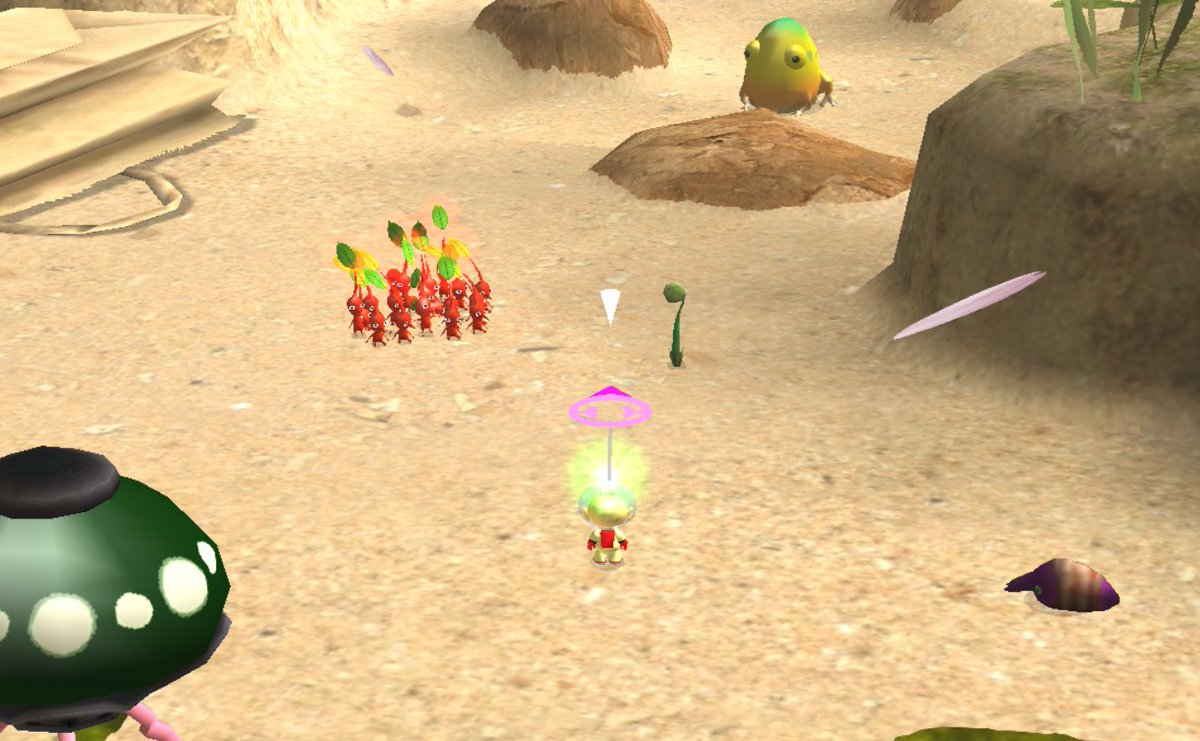 PuffHacker's tweet image. So I finally repaired Puffmin Quest...
For those out of the loop the main reason why development got put on the back burner was because the Pikmin models were causing a CPU lock and made it impossible to do anything 😭. That has been fixed now!