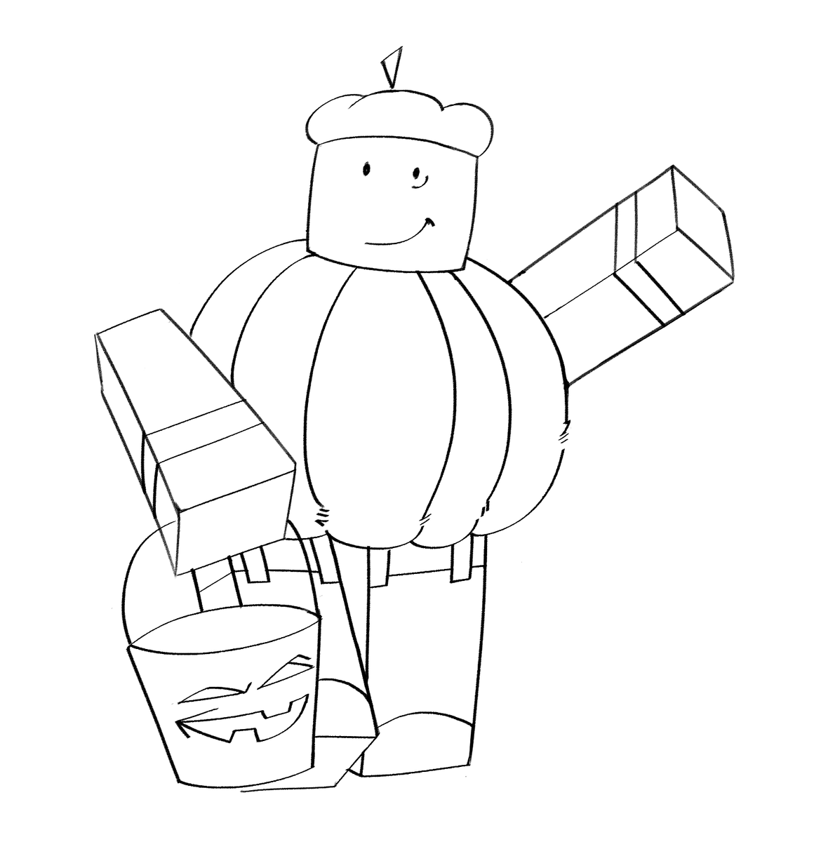 pumpkin brandon skin from pwned by 14:00 wip #brandonworks