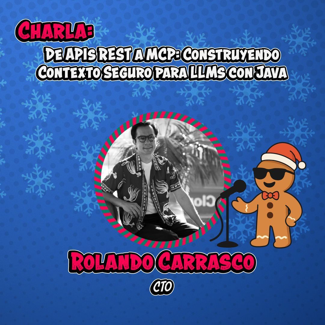posadev's tweet image. 🔐🤖 ¿LLMs con datos sensibles? Solo con seguridad real.

@borland_c explicará cómo pasar de APIs REST a MCP construyendo contexto seguro en Java.

Prompt injection, Zero Trust, autenticación, auditoría… todo lo que un dev necesita.