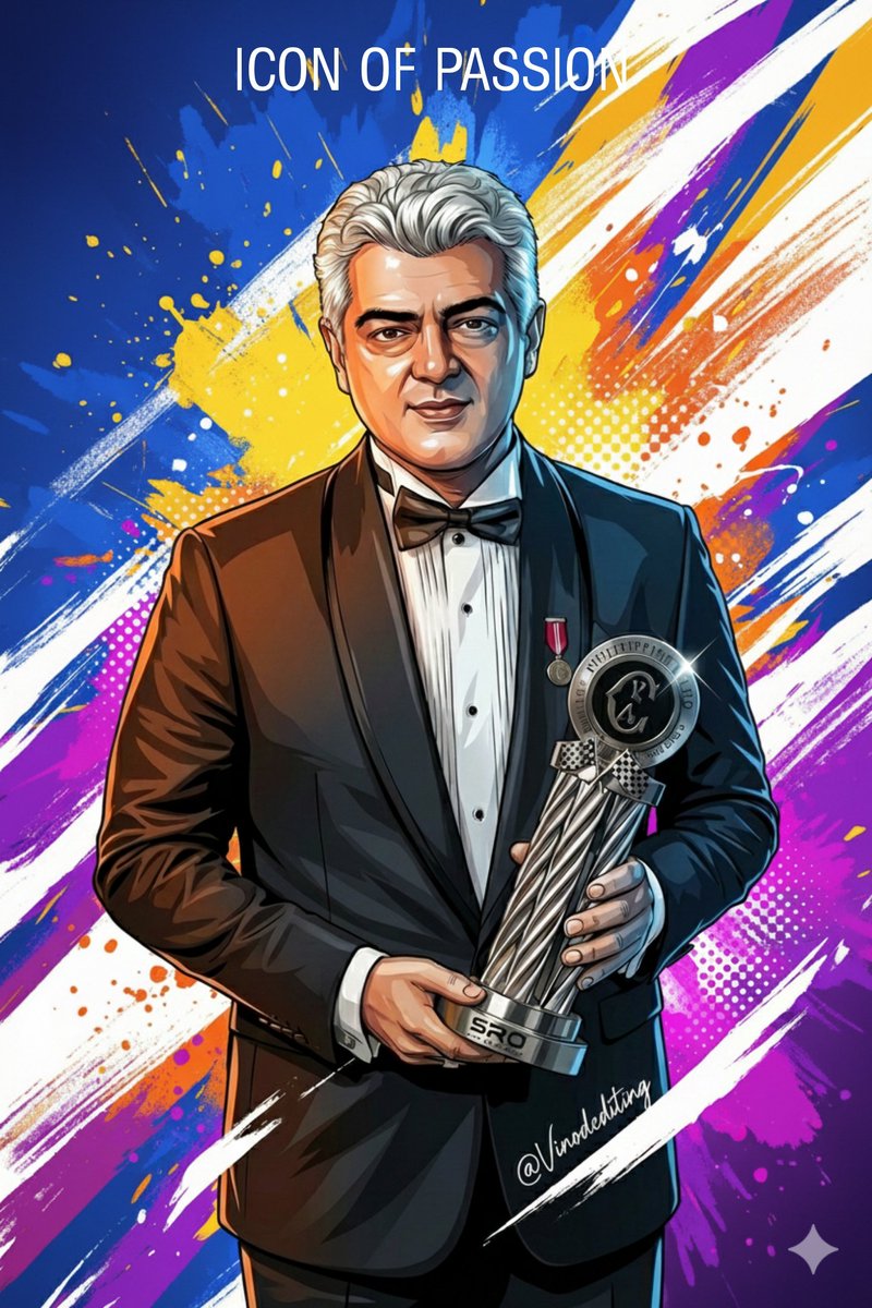 vinodediting33's tweet image. ICON OF PASSION 🌟 

#AjithKumar #AK64 #AK64UPDATE