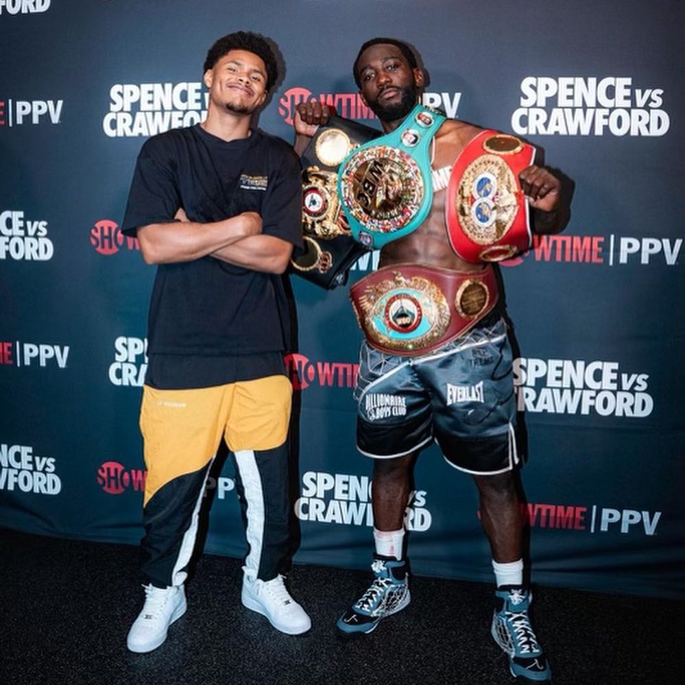 Sourceofboxing's tweet image. Terence Crawford makes his prediction for Teofimo Lopez vs Shakur Stevenson 🗣️

&quot;I don&apos;t know it all, but what I do know is Shakur Stevenson beating the f*ck outta Teofimo Lopez fight night.&quot;