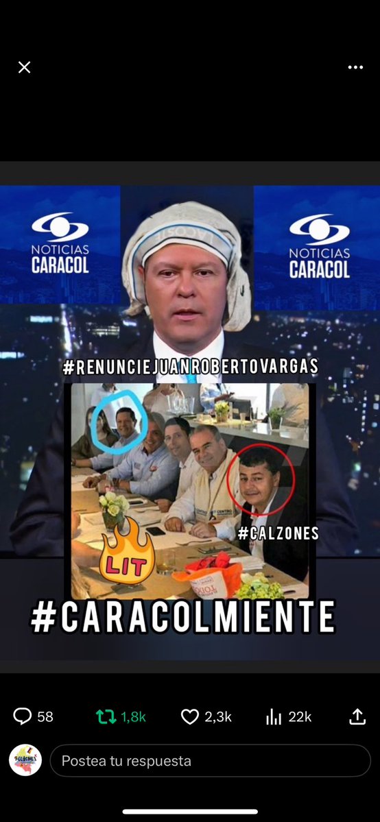 LindaPro2615's tweet image. Ellos creen que Colombia les cree.