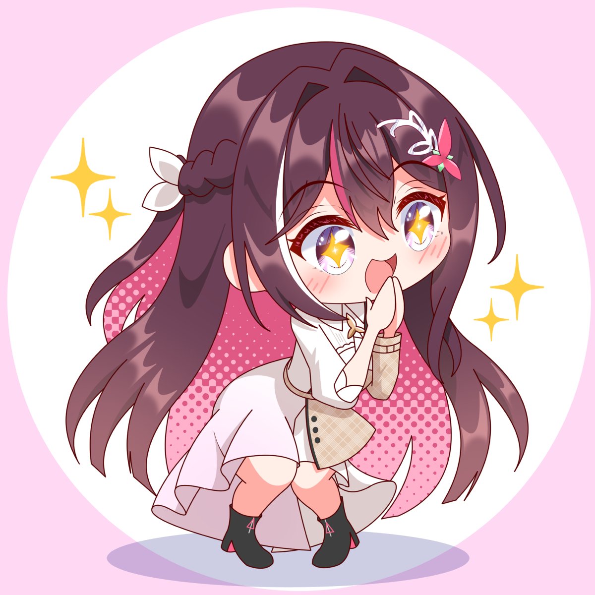 kuro1221_illu's tweet image. キラキラ #AZKiART