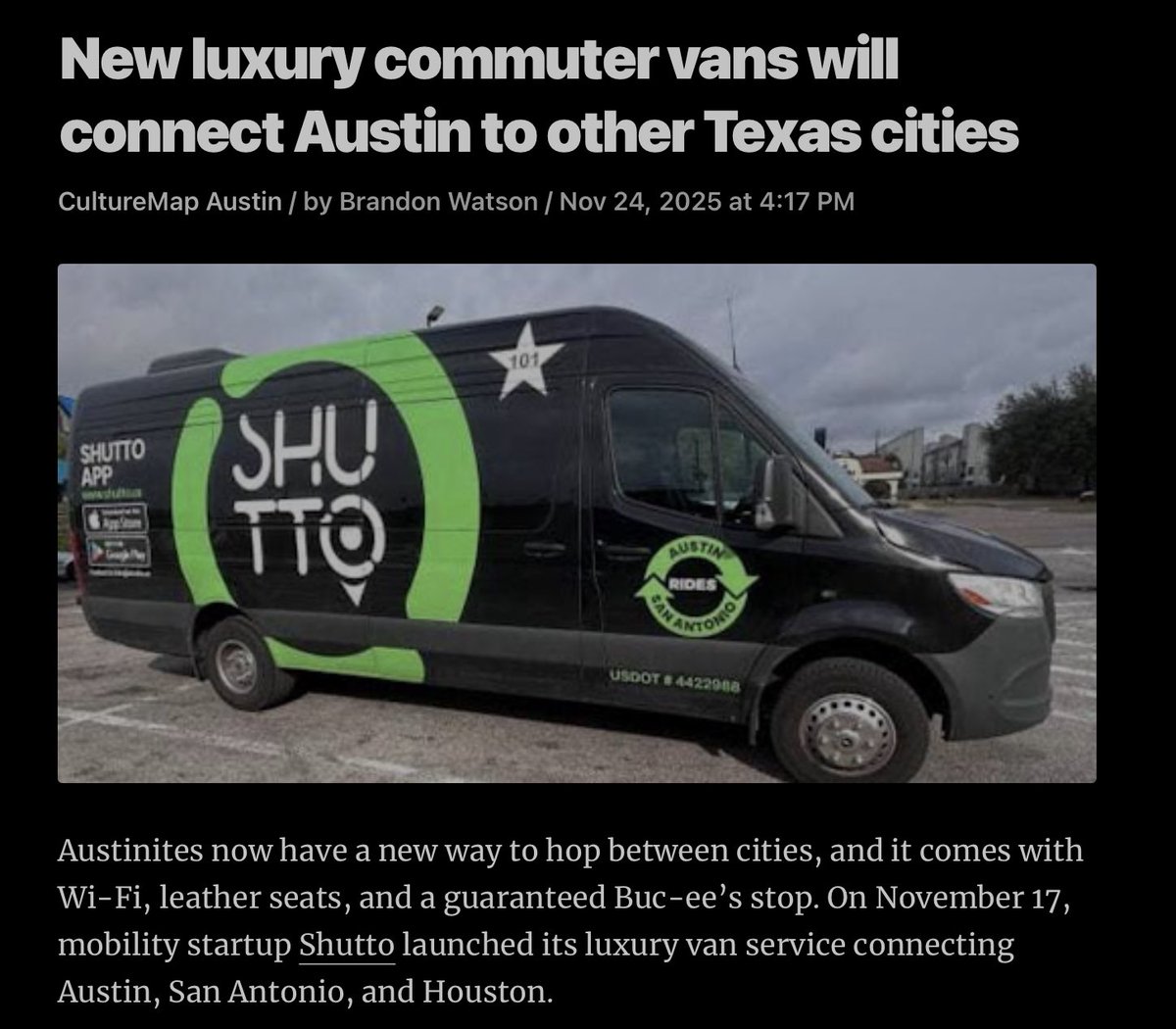 The “guaranteed Buc-ee’s stop” is both hilarious and genius.