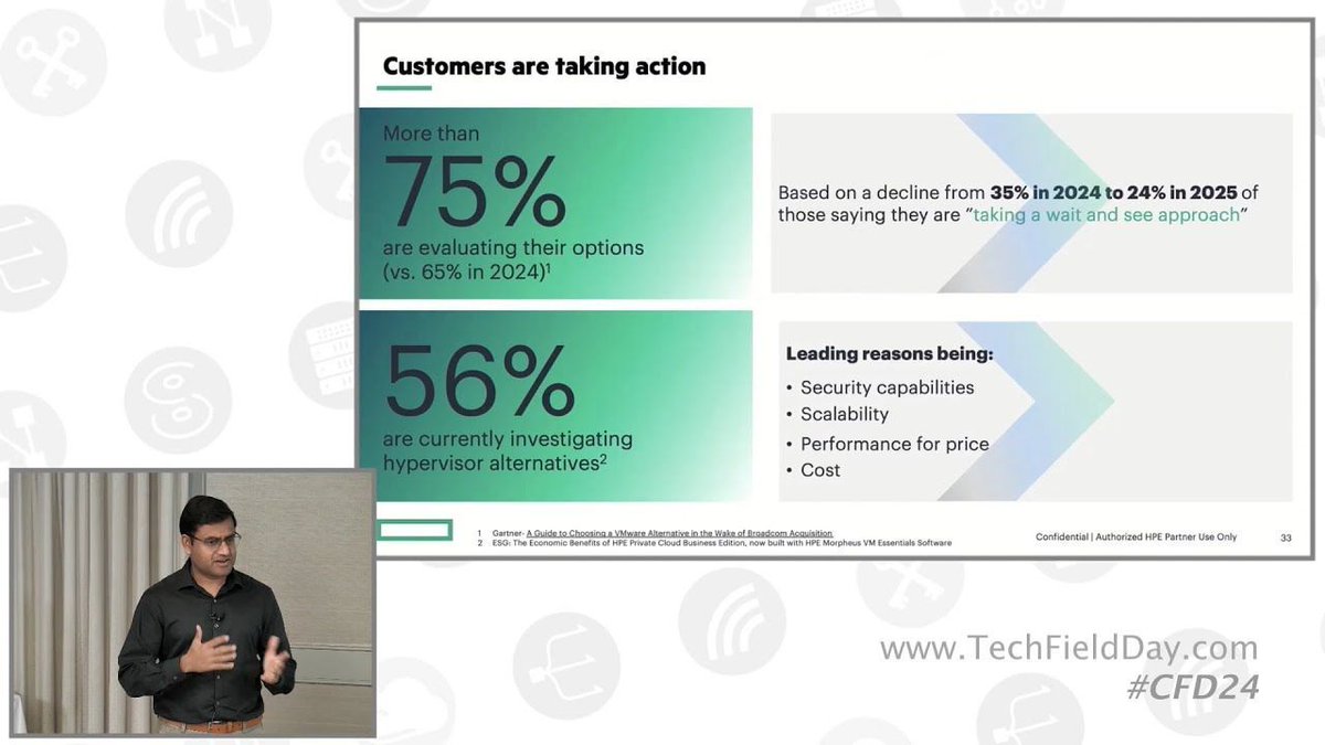 TechFieldDay's tweet image. New: Eliminating Hypervisor Lock In and Accelerating Private Cloud with HPE

@TechFieldDay @DemitasseNZ @HPE @HPE_GreenLake #CFD24 #PrivateCloud #Hypervisor #CloudPlatform #AI #CloudAI

📺 ⬇️ buff.ly/Z0rXqLb